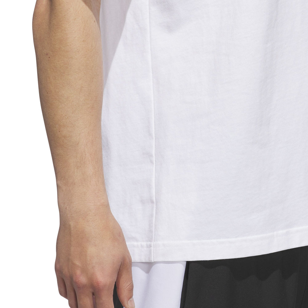 adidas Bb Found Tee - white/black