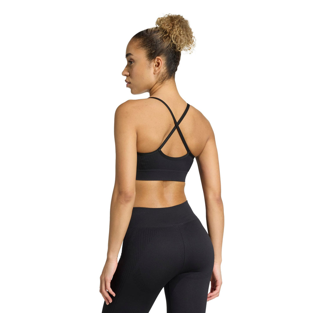 adidas We Knit Ls Bra - black
