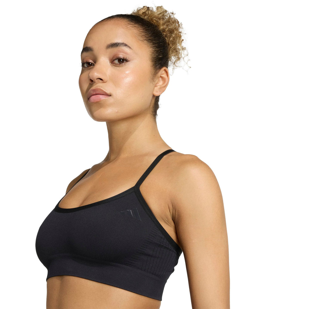 adidas We Knit Ls Bra - black