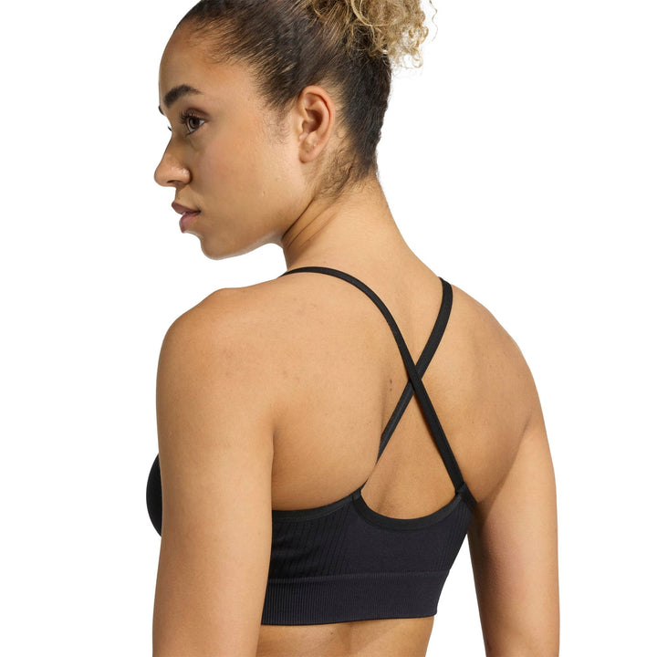 adidas We Knit Ls Bra - black