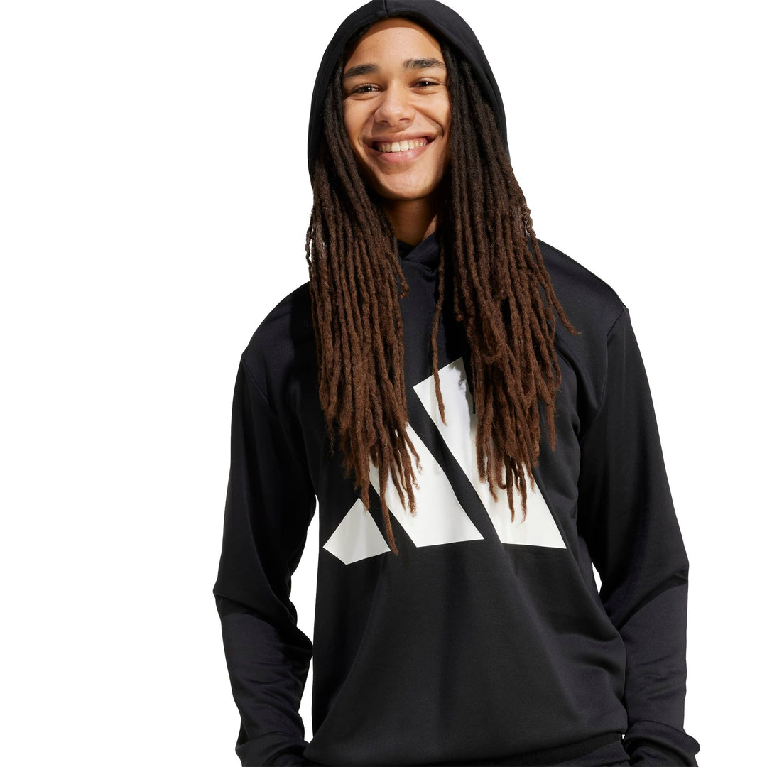 adidas M Bl Ft Hd Ts - black/white