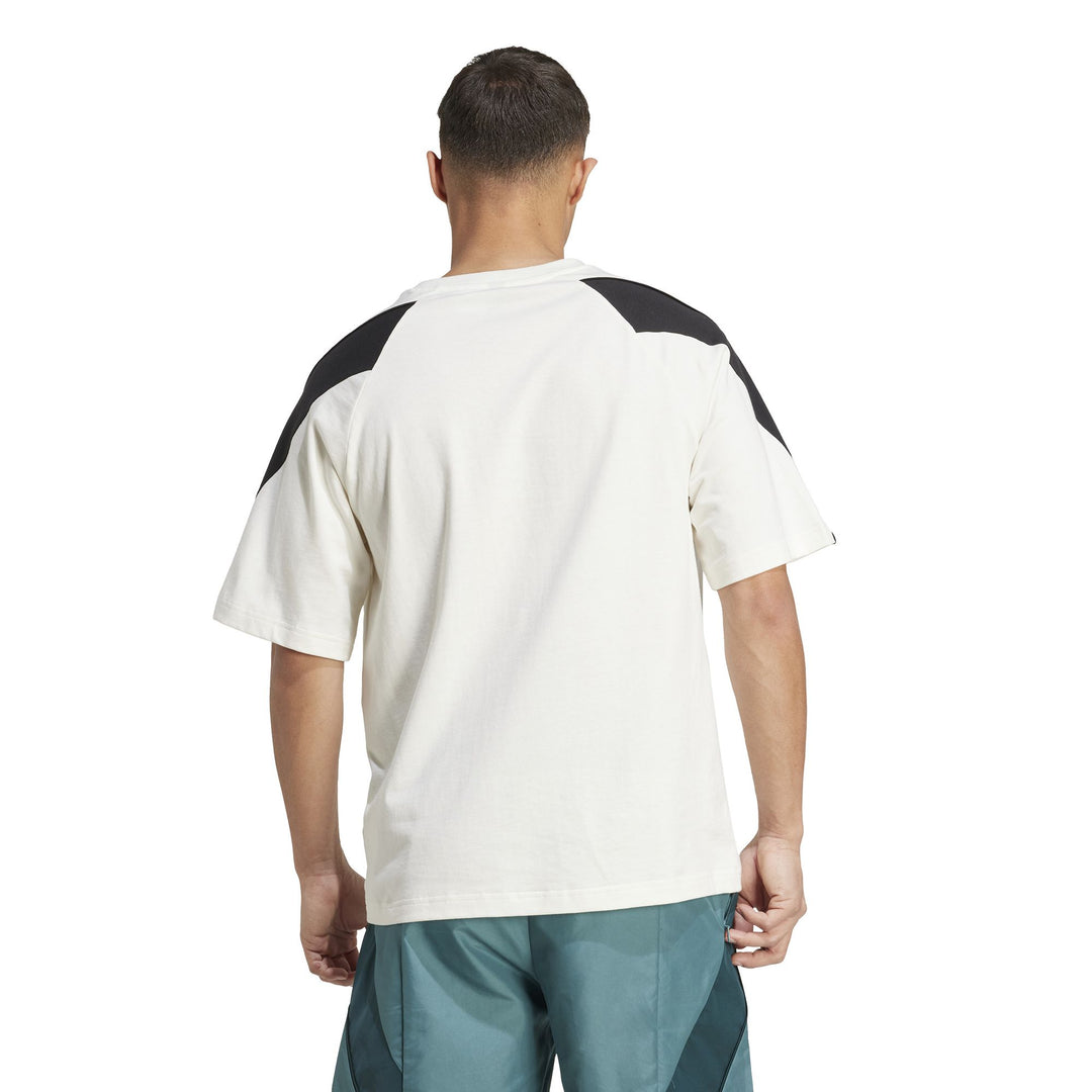 adidas M Stadium Tee - owhite/black