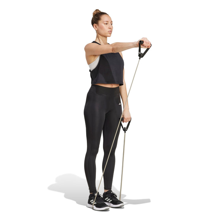 adidas Yga  Es Crop Tk - black