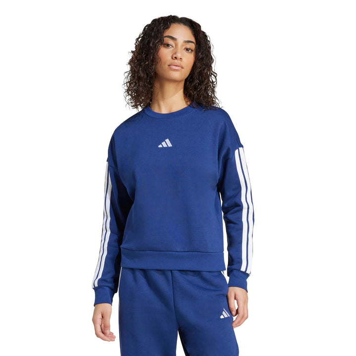 adidas W 3S Fl Swt - dkblue/white
