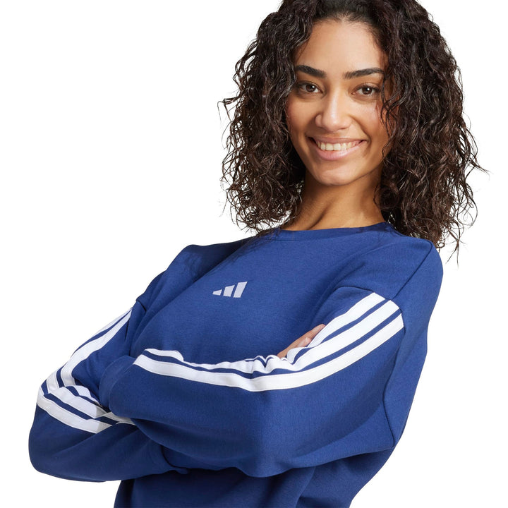 adidas W 3S Fl Swt - dkblue/white