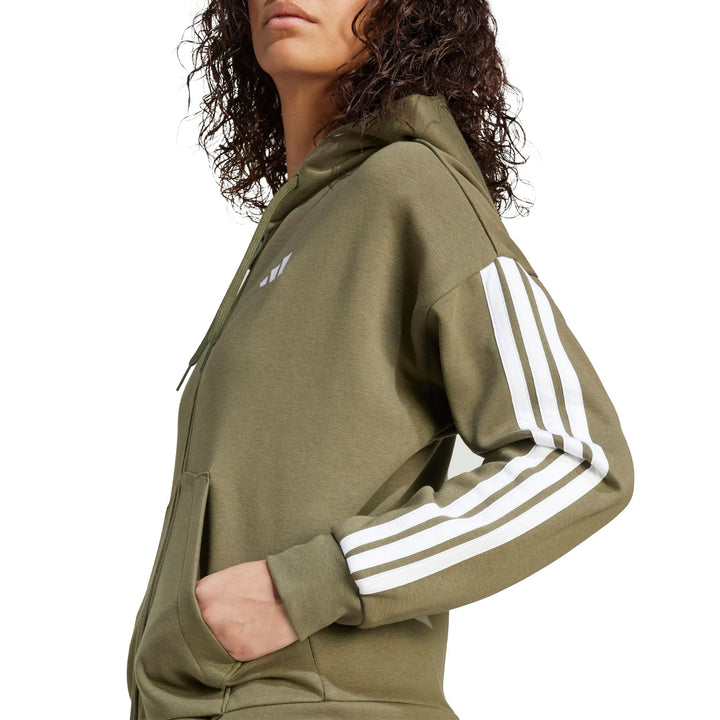 adidas W 3S Fl Fz Hd - olistr/white