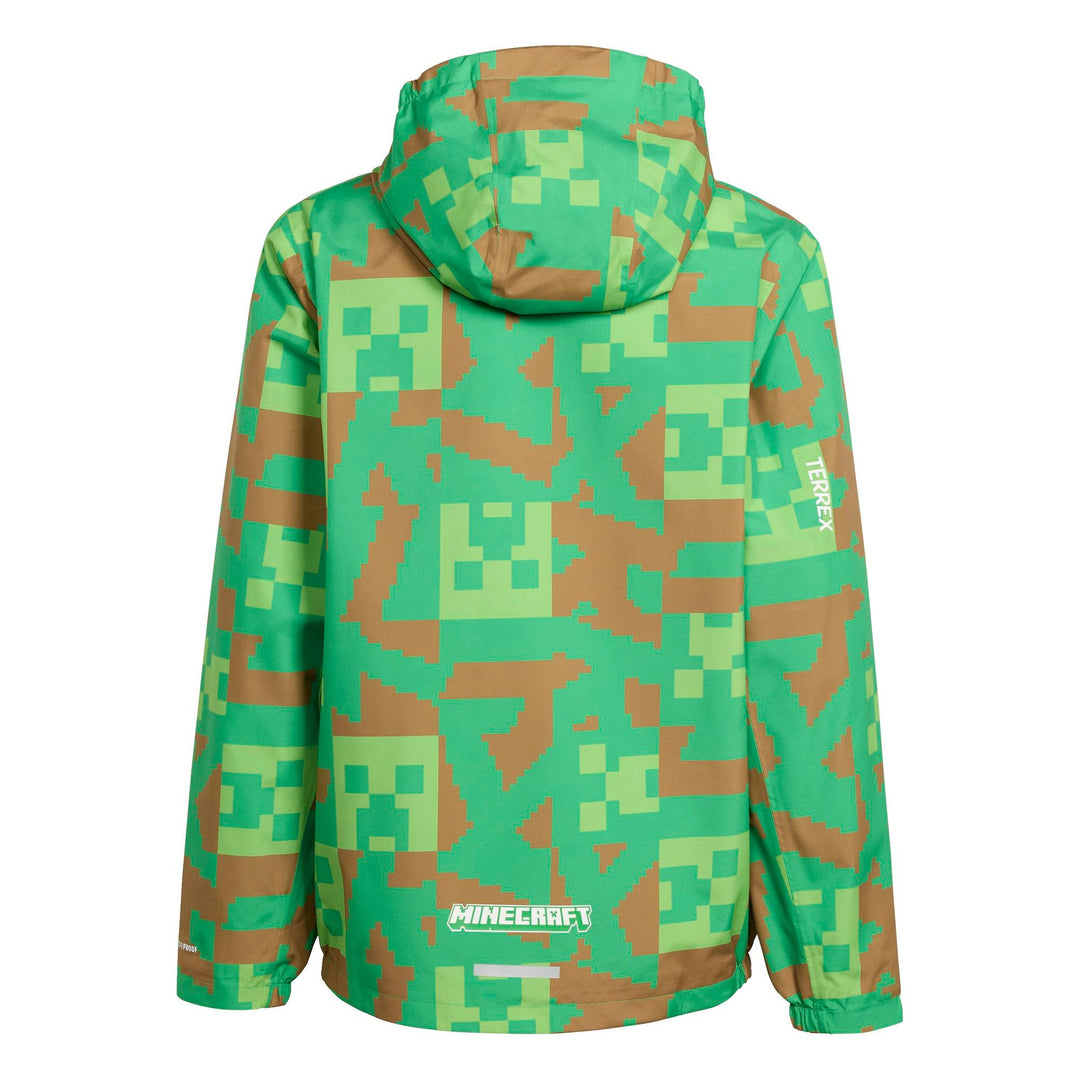 adidas K Mc Mt Rn Jacke - vivgrn/brndes/seluli