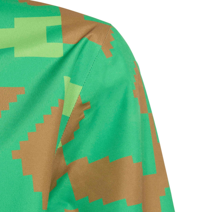 adidas K Mc Mt Rn Jacke - vivgrn/brndes/seluli
