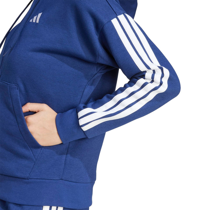 adidas W 3S Fl Fz Hd - dkblue/white