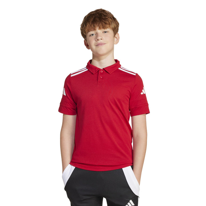 adidas Squadra 25 C Polo Y Kinder - tmpwrd/white
