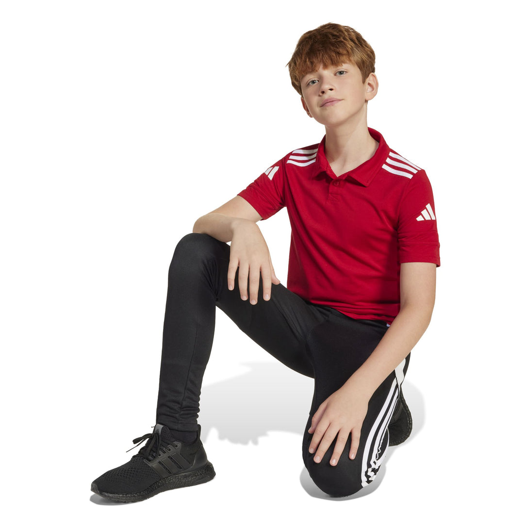 adidas Squadra 25 C Polo Y Kinder - tmpwrd/white
