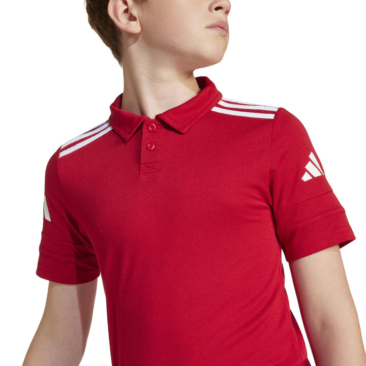 adidas Squadra 25 C Polo Y Kinder - tmpwrd/white