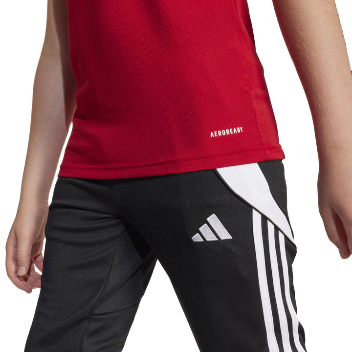 adidas Squadra 25 C Polo Y Kinder - tmpwrd/white
