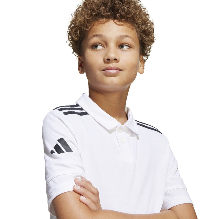 adidas Squadra 25 C Polo Y Kinder - white/black