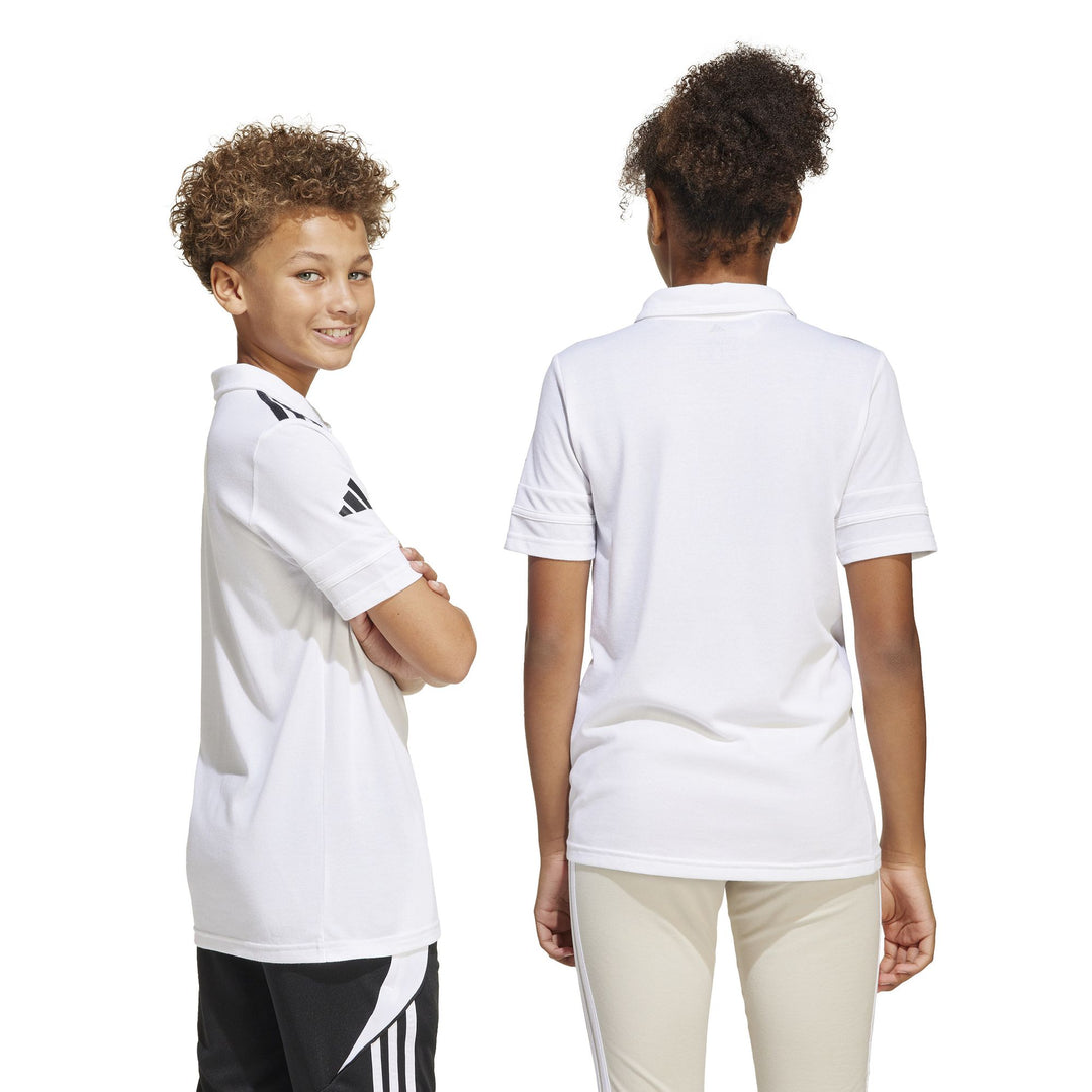 adidas Squadra 25 C Polo Y Kinder - white/black