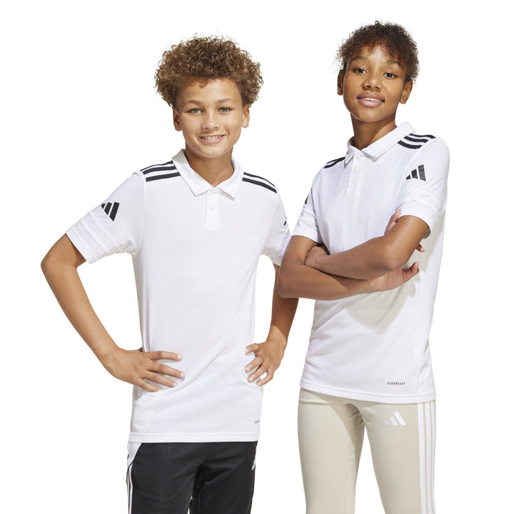 adidas Squadra 25 C Polo Y Kinder - white/black