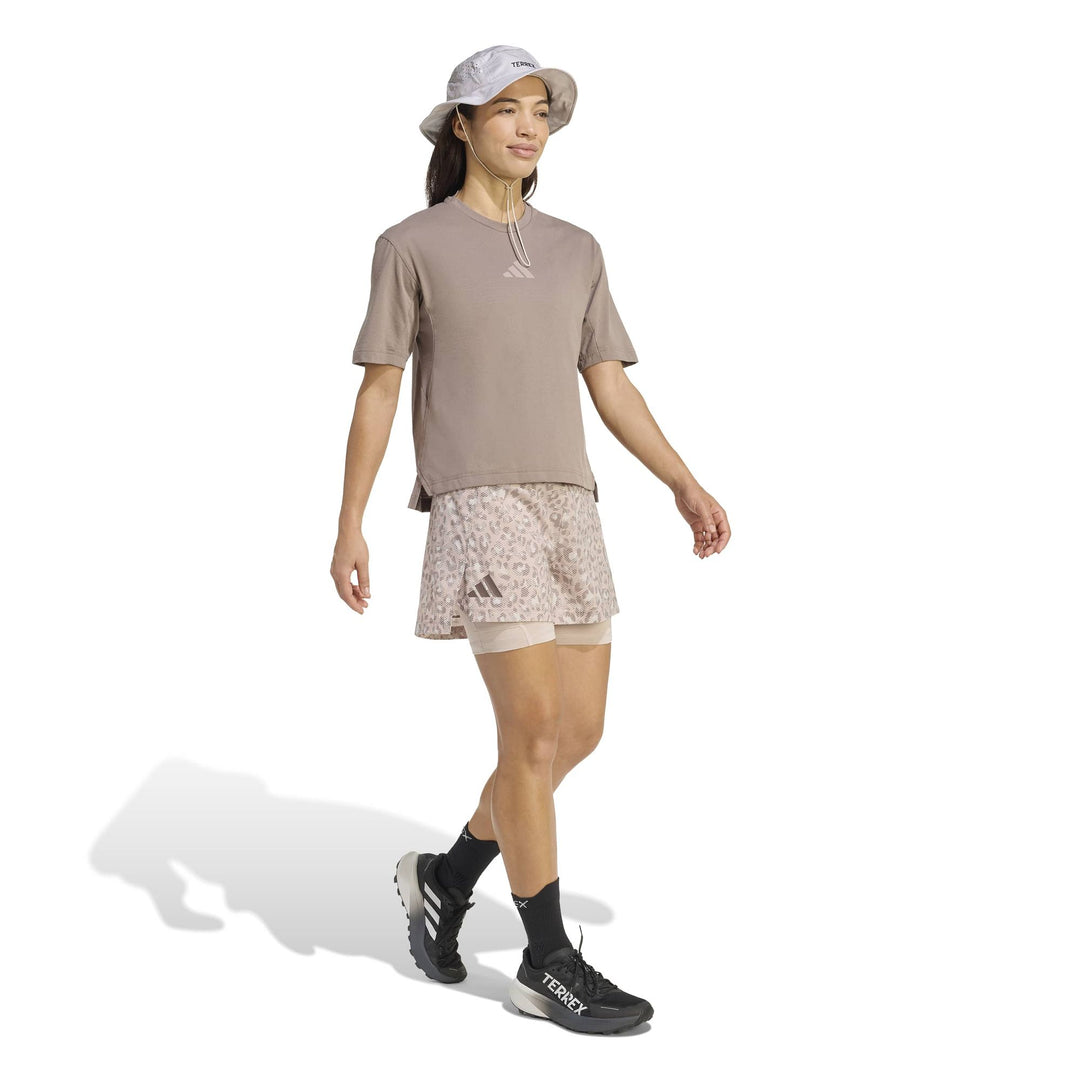 adidas W Xpl Trail Tee - trabrn