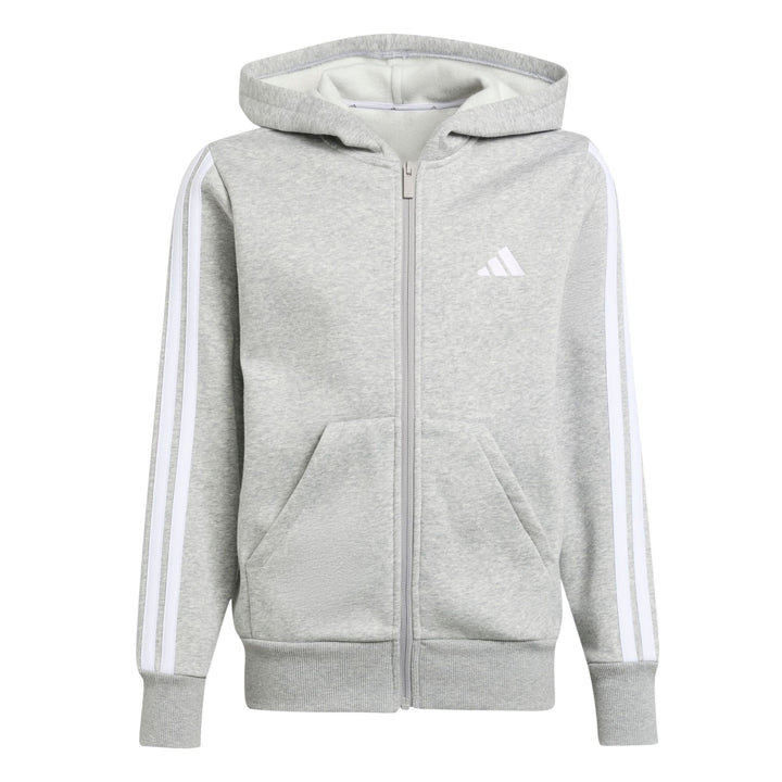 adidas J 3S Fl Fz Hd - mgreyh/white