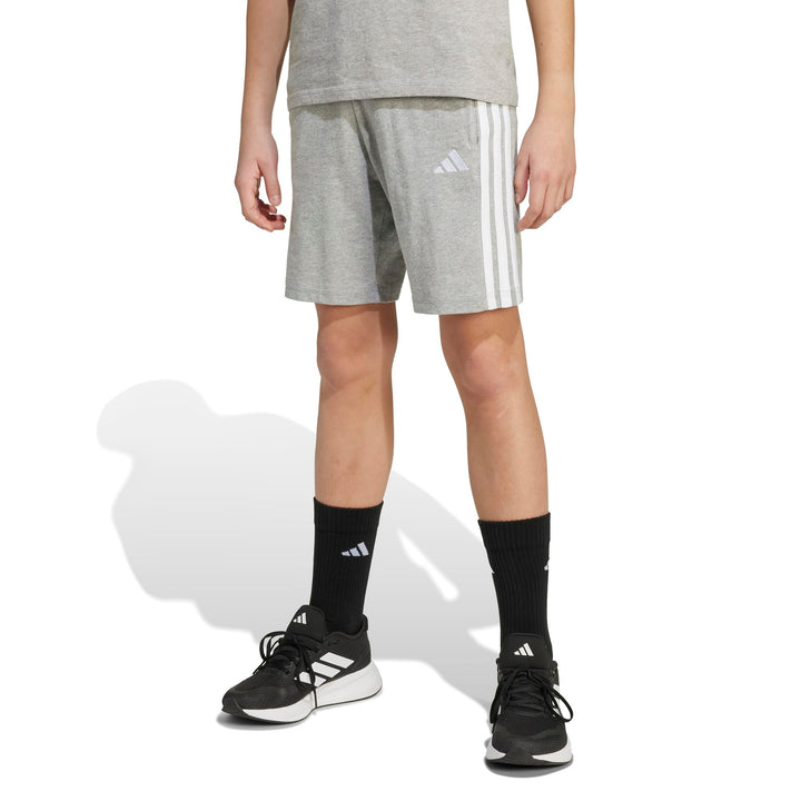 adidas J 3S Kn Sh 210 - mgreyh/white