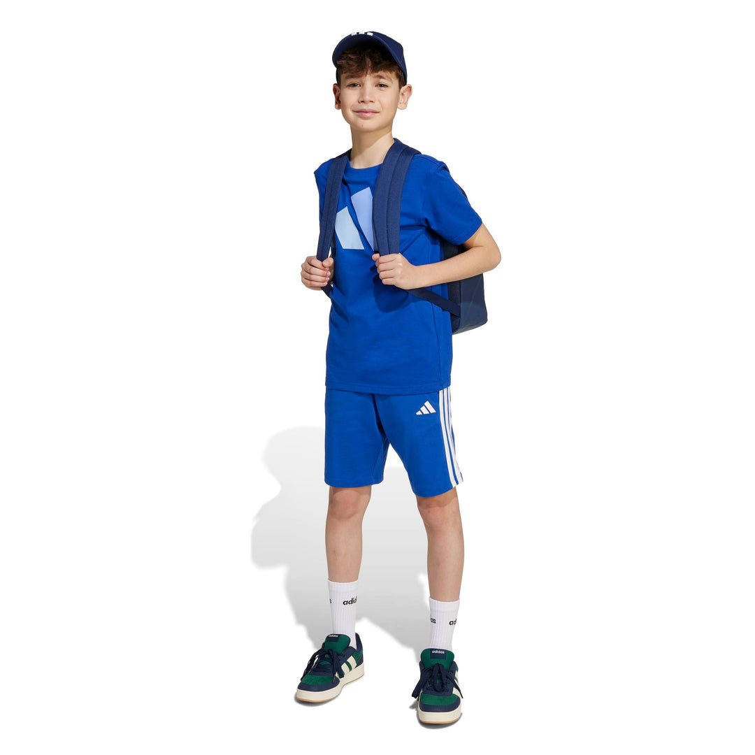 adidas J 3S Kn Sh 210 - royblu/white
