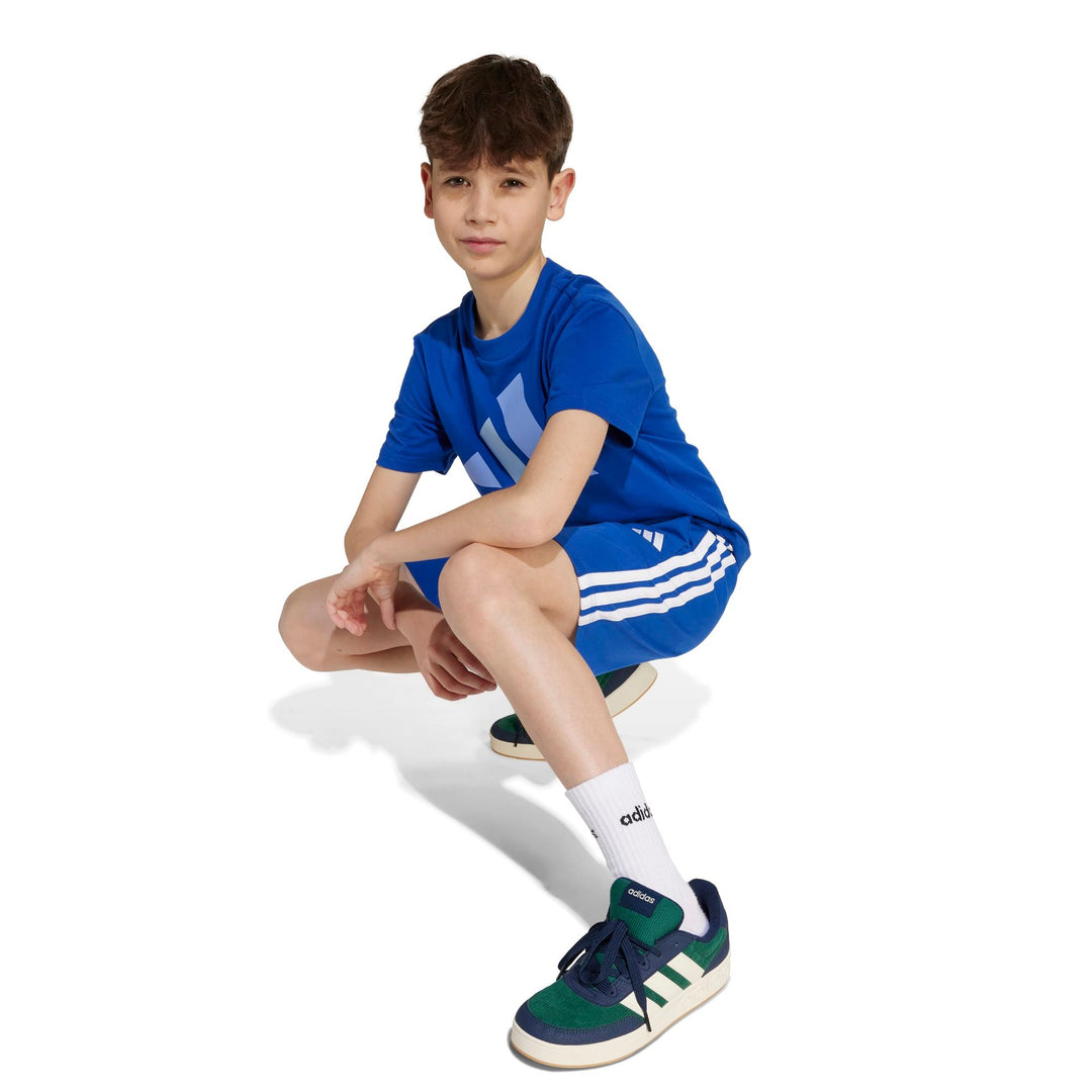 adidas J 3S Kn Sh 210 - royblu/white