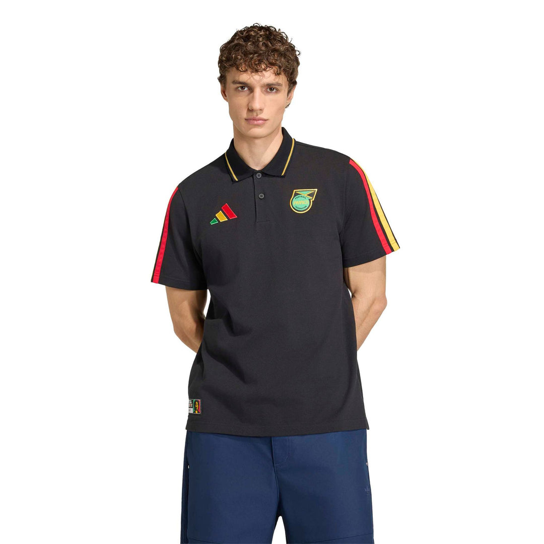 adidas Jff Dna Polo - black