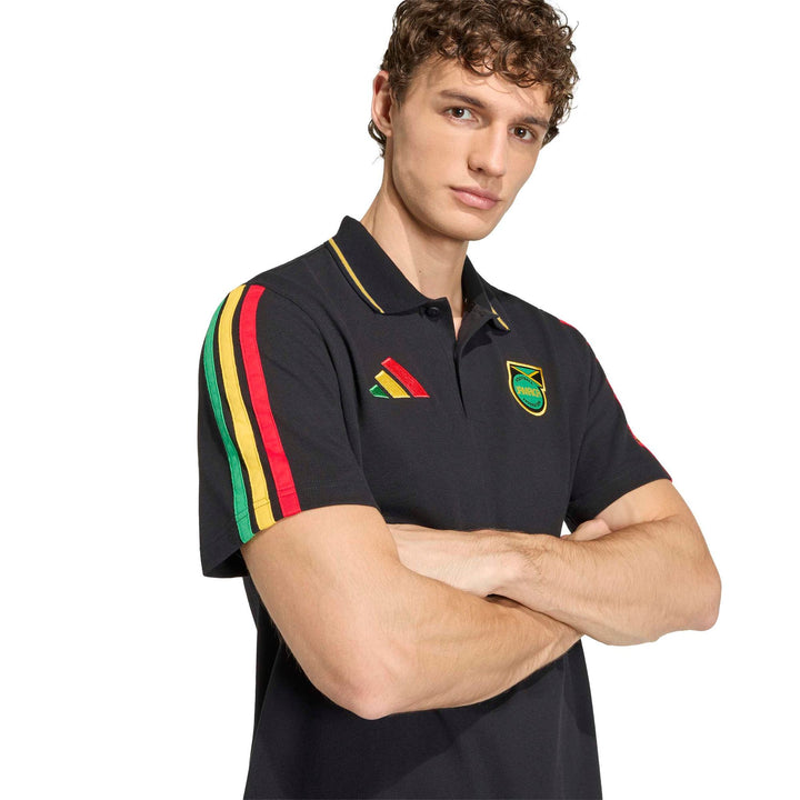 adidas Jff Dna Polo - black