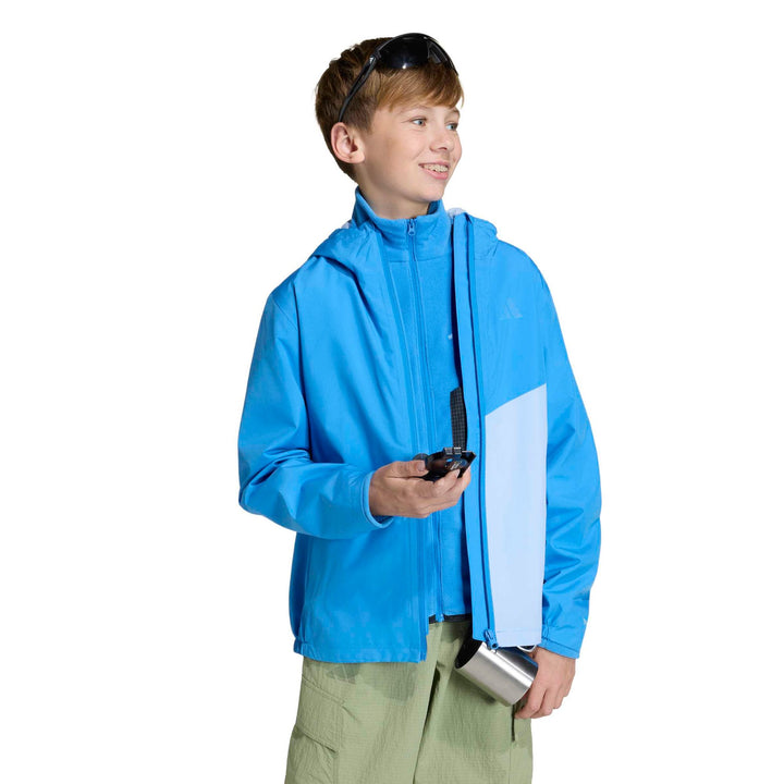 adidas K Mt 2L Rain J - rayblu/globlu