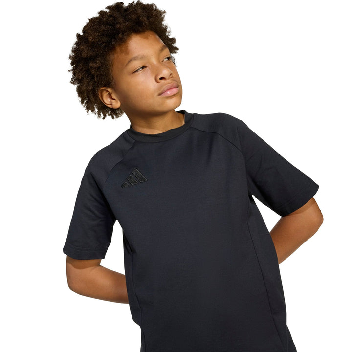 adidas Tiro25 Tee Y Kinder - black