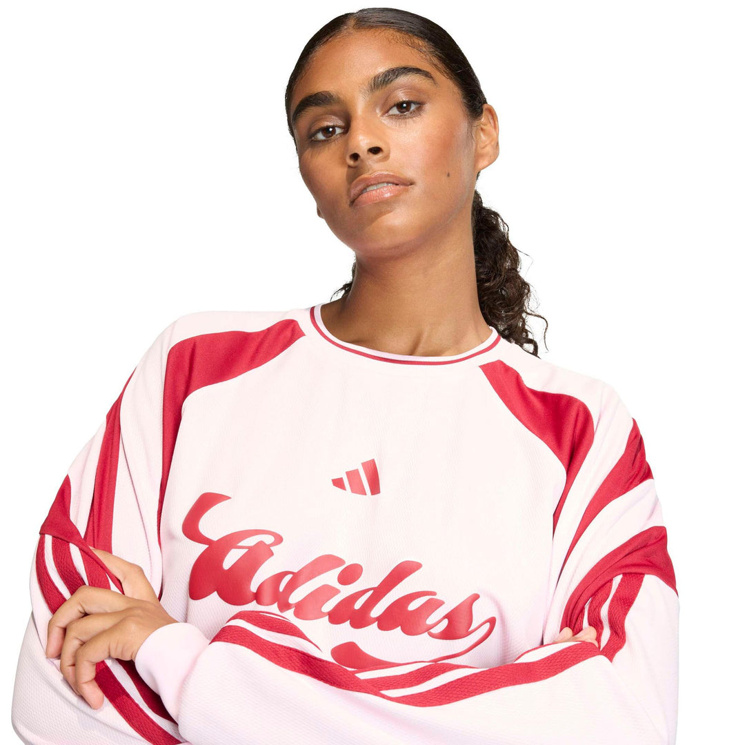 adidas W Her Ls - clpink/actmar