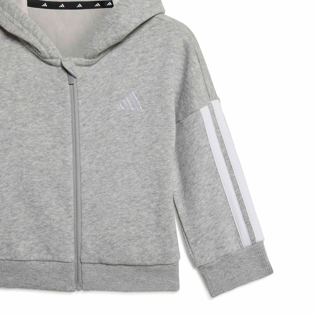 adidas I 3S Fz Fl Jog - mgreyh/white