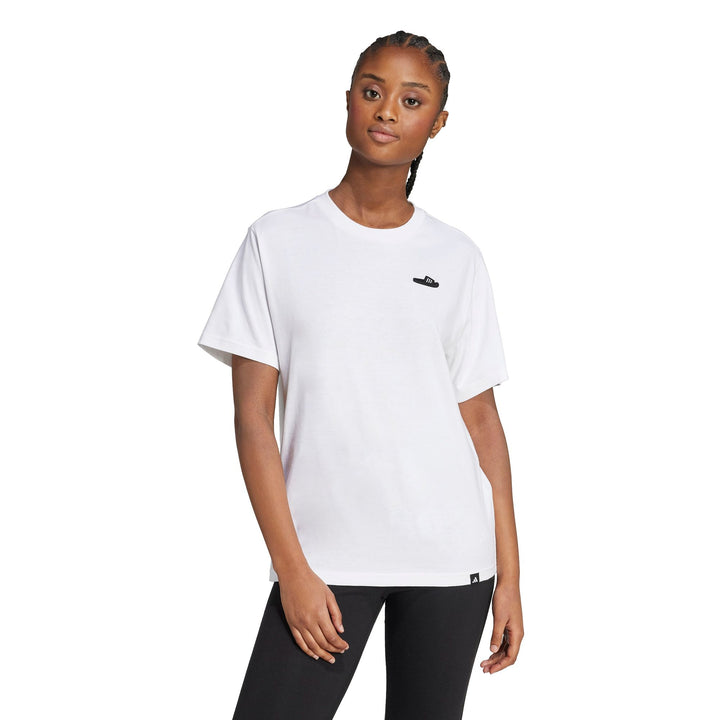 adidas Slide Tee - white