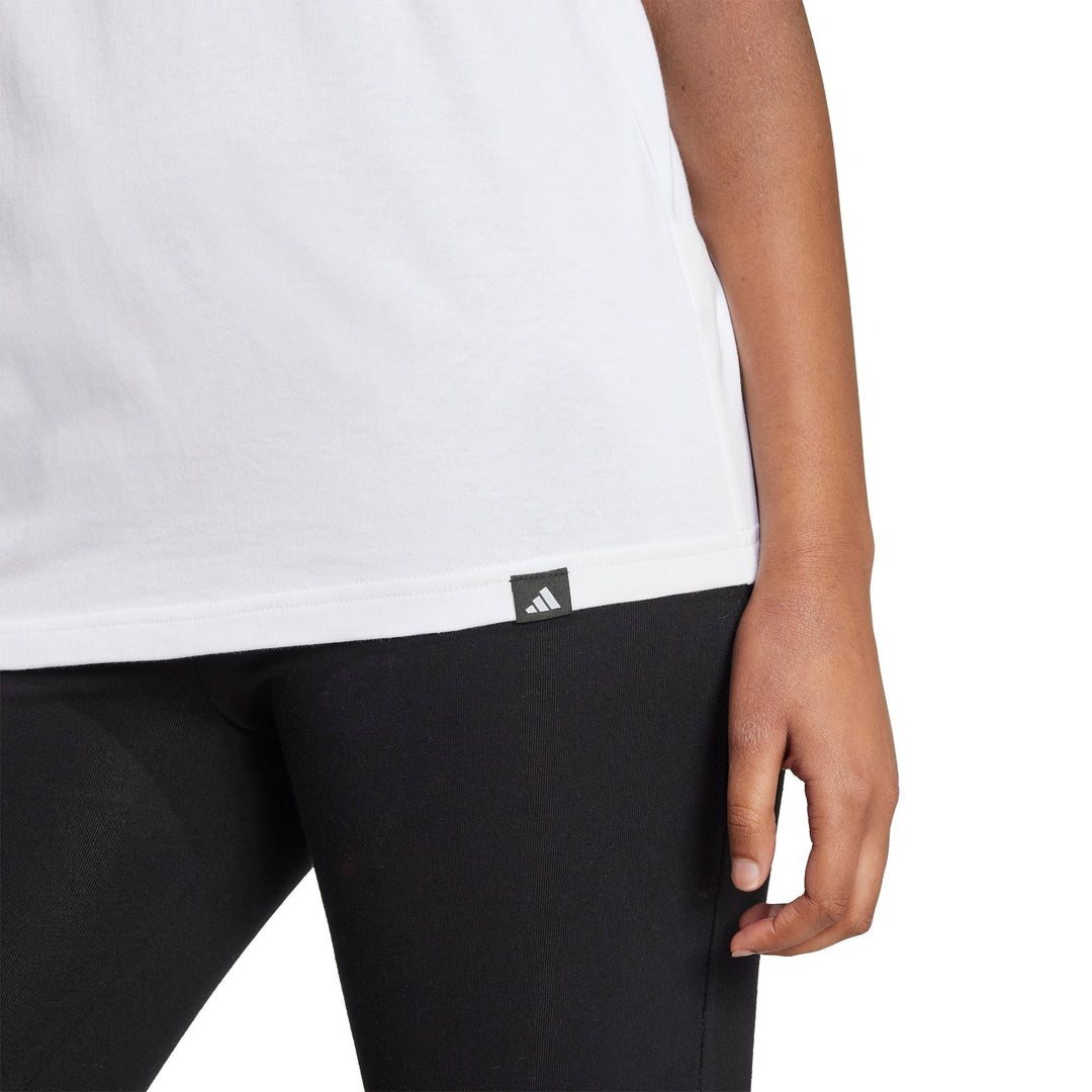adidas Slide Tee - white