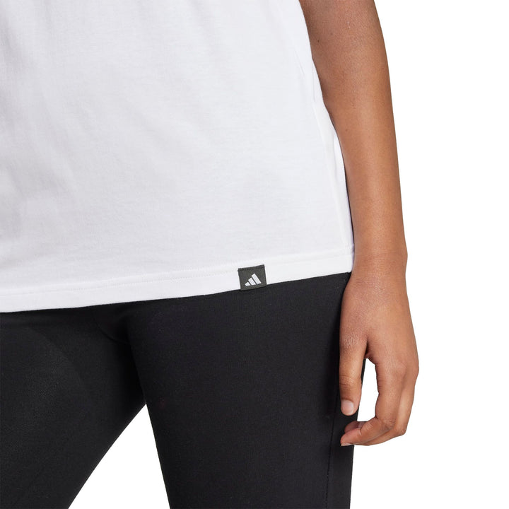 adidas Slide Tee - white