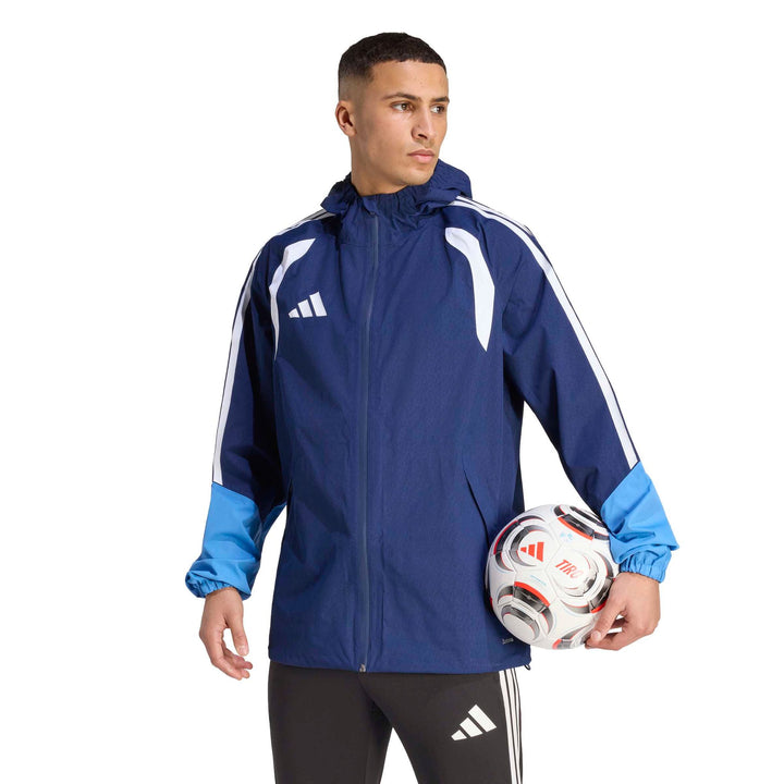 adidas Tiro26 Rn Jacke - tenabl/rayblu/white