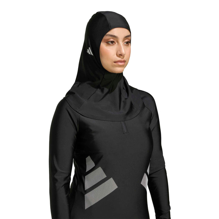 adidas Swim Hijab - black/white