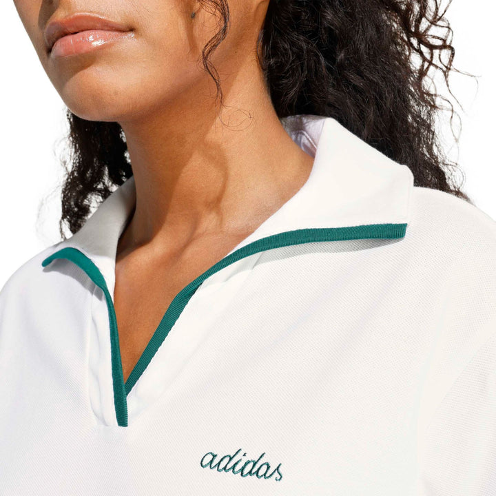 adidas W Cp Polo - white/cgreen