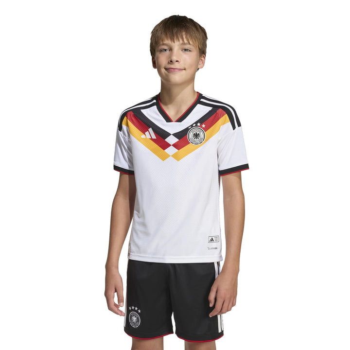 adidas Dfb H Jsy Au Y Kinder - white