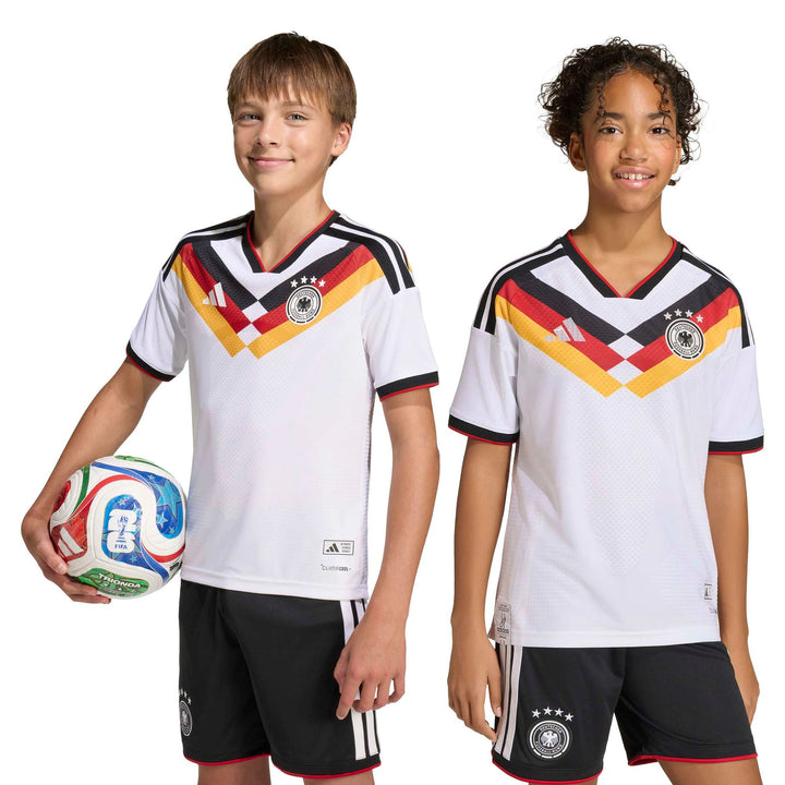 adidas Dfb H Jsy Au Y Kinder - white