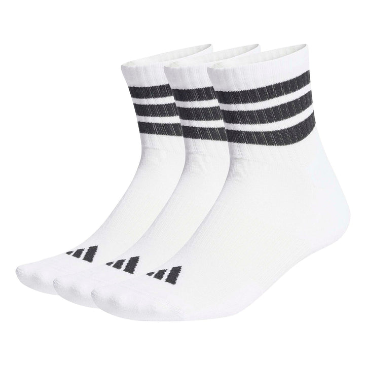 adidas 3S Ess C Mid 3P - white/black/black