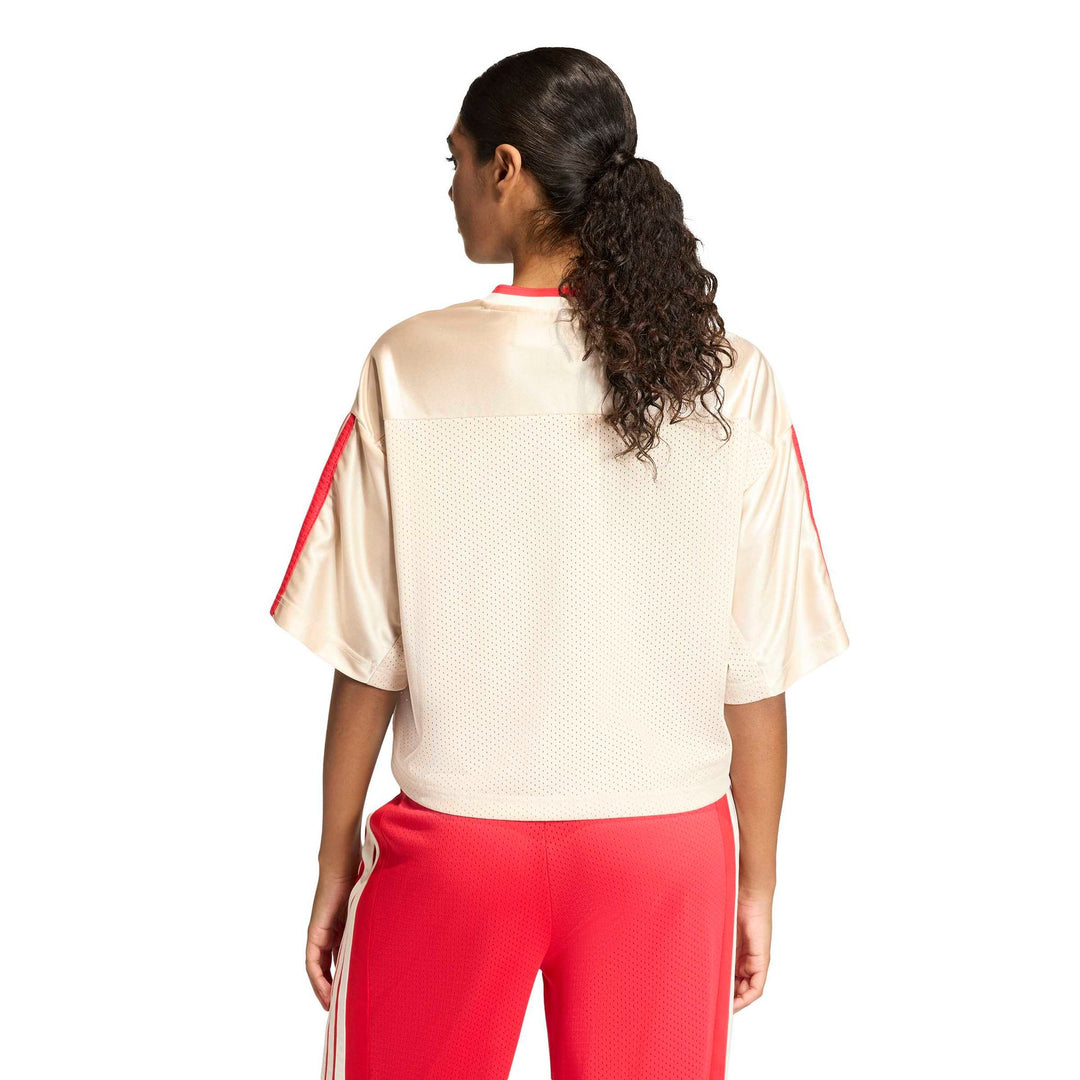 adidas W Sta Seas Tee - crli/owhite/purrub