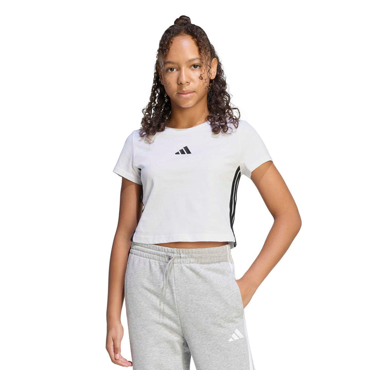 adidas Jg 3S Baby Tee - white/black