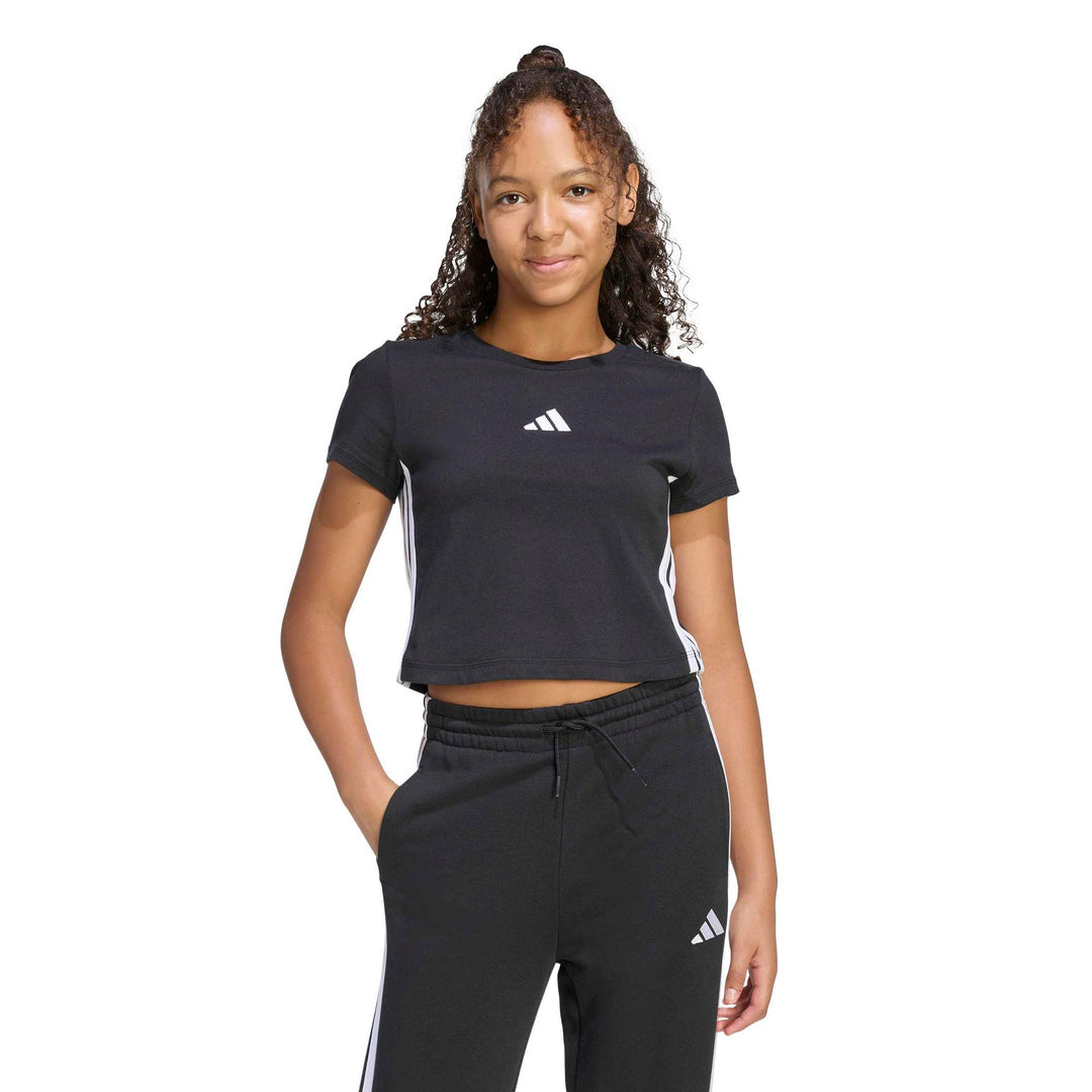 adidas Jg 3S Baby Tee - black/white