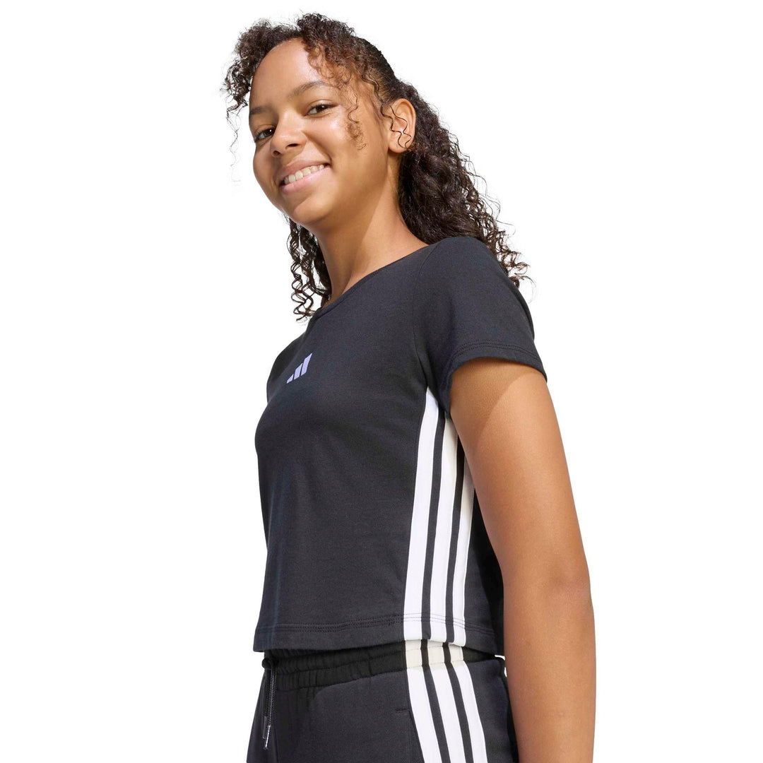 adidas Jg 3S Baby Tee - black/white