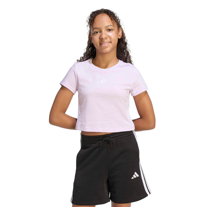 adidas Jg 3S Baby Tee - icelav/white