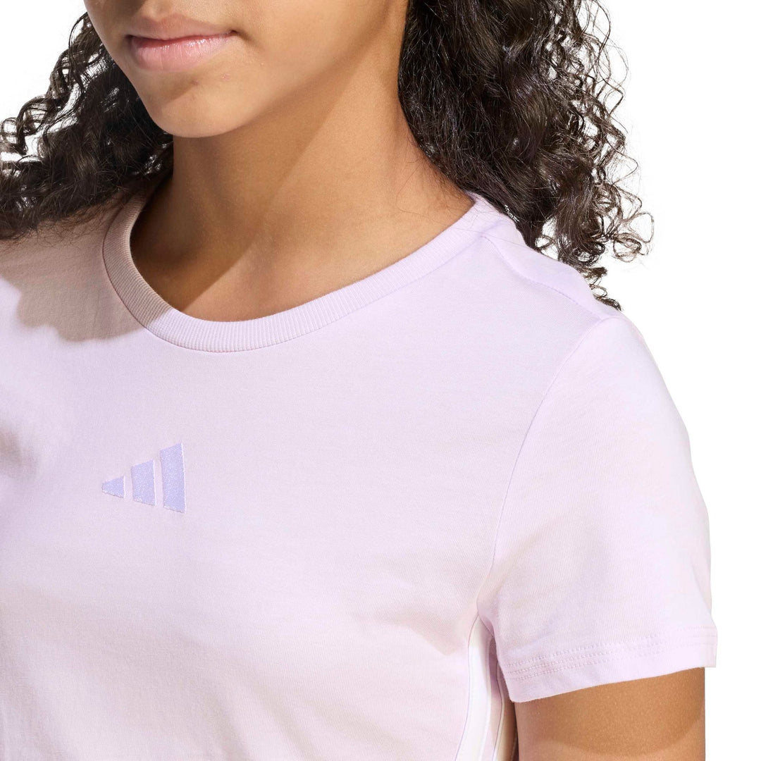adidas Jg 3S Baby Tee - icelav/white
