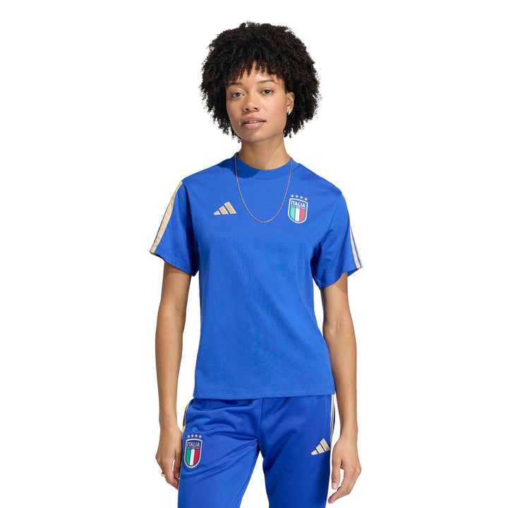 adidas Figc Wmn Tee - boblue