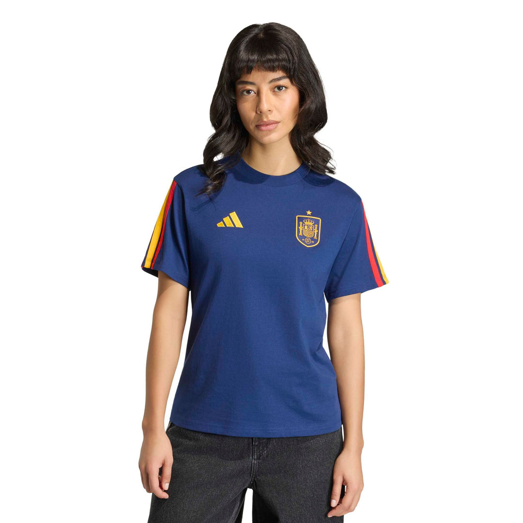 adidas Fef Wmn Tee - dkblue