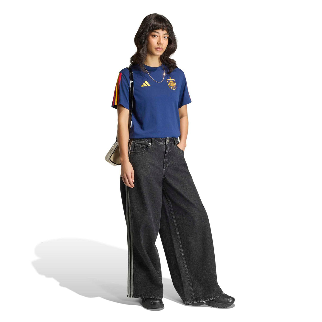 adidas Fef Wmn Tee - dkblue