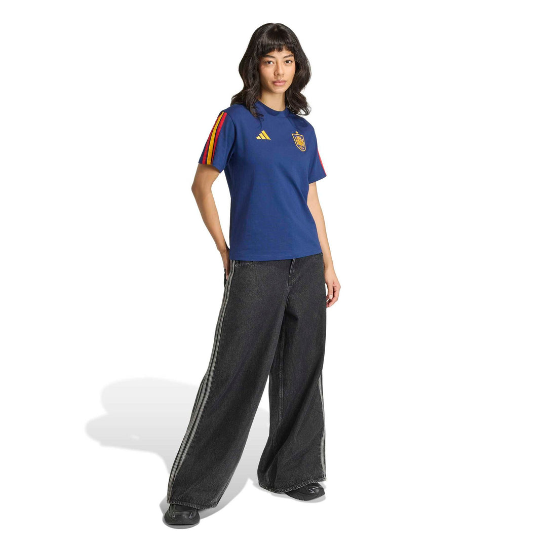 adidas Fef Wmn Tee - dkblue